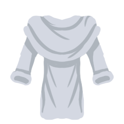 Silk robe top