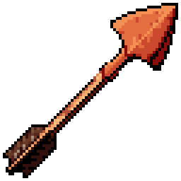 Copper arrow (e)