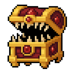 Golden mimic chest
