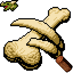 Sacred dragon bones (logs)