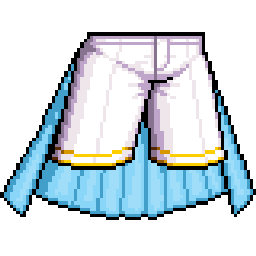 Azure summer pants